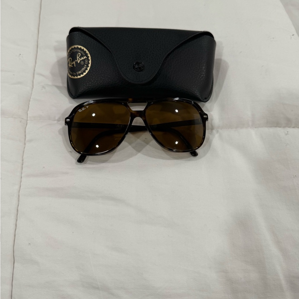 Brown Rayban Aviator POLARIZED